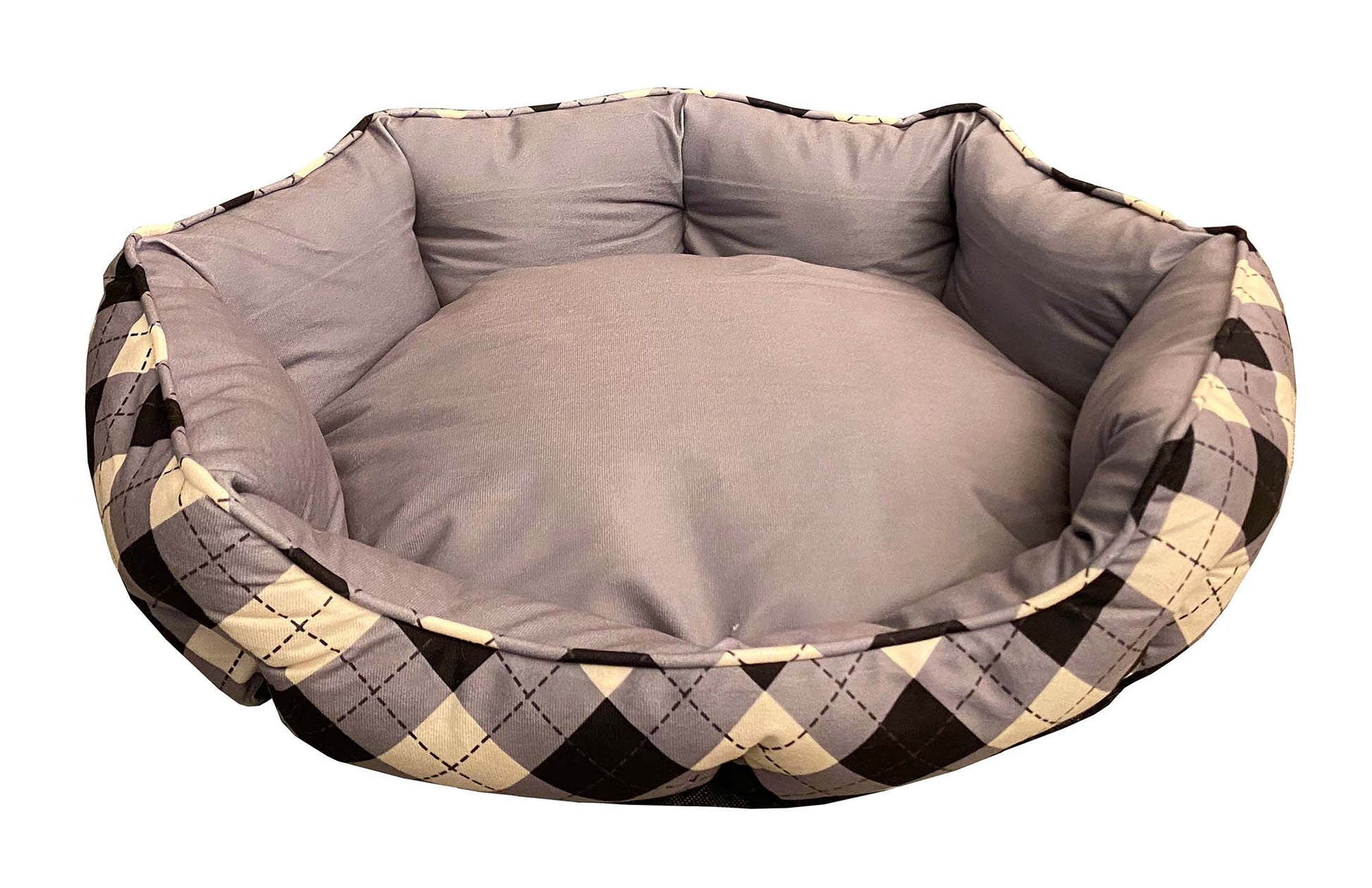 Mink Tufted Euro Bed